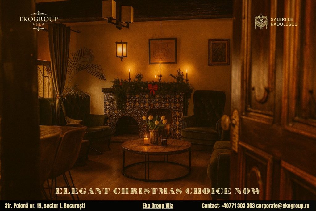 Destinații de Crăciun în București: O Reîntoarcere Eleganta la Crăciunul Anilor ’30 la Eko Group Vila